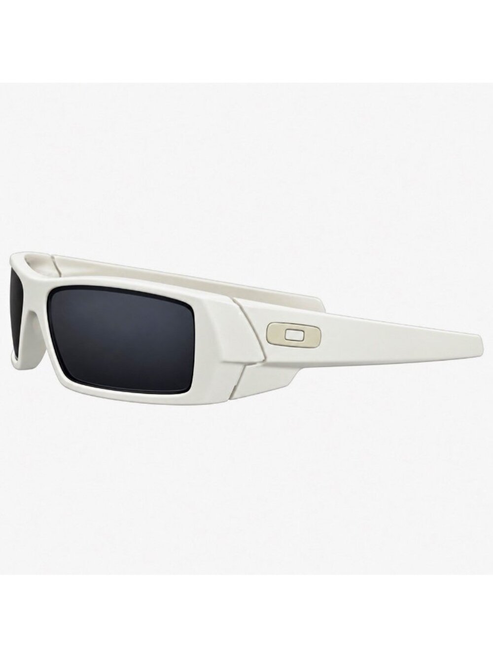 Oakley Gascan Vintage 00s Y2K Sunglasses White Frame Black Lenses 03-474 USA